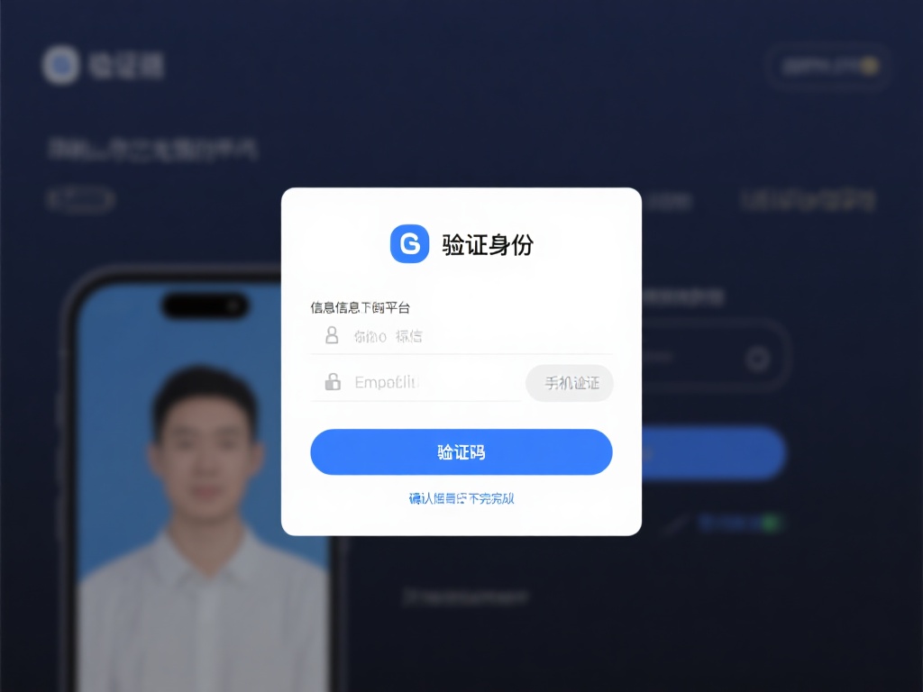 第三步：验证身份
提交信息后，平台可能会要求你进